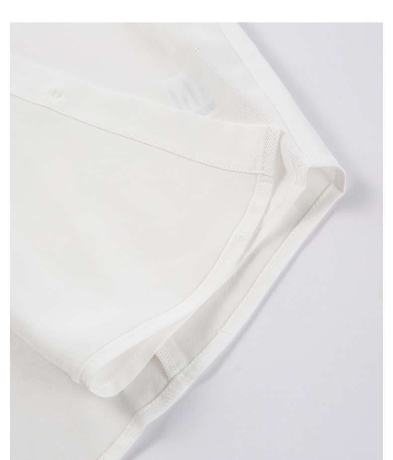 フリルブラウス 優美なフリル襟スタンドカラーブラウス