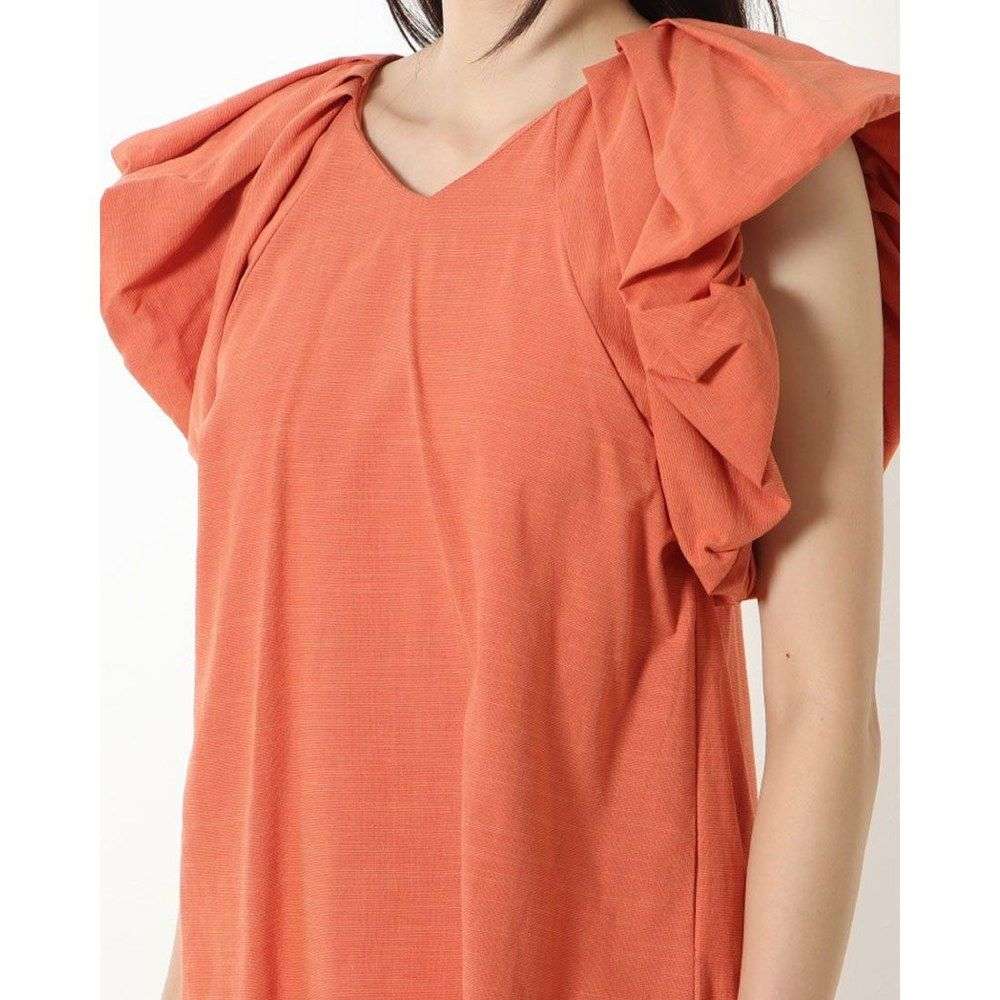 フリルブラウス フリル袖デザイン 華やかブラウス